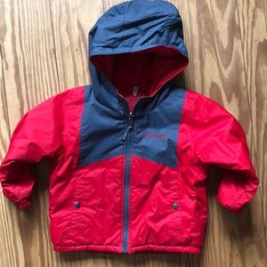 Reversible Toddler Columbia Puffer/Ski Jacket